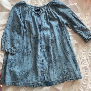 Gap denim dress